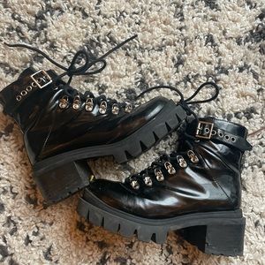 Jeffrey Campbell Czech combat boots